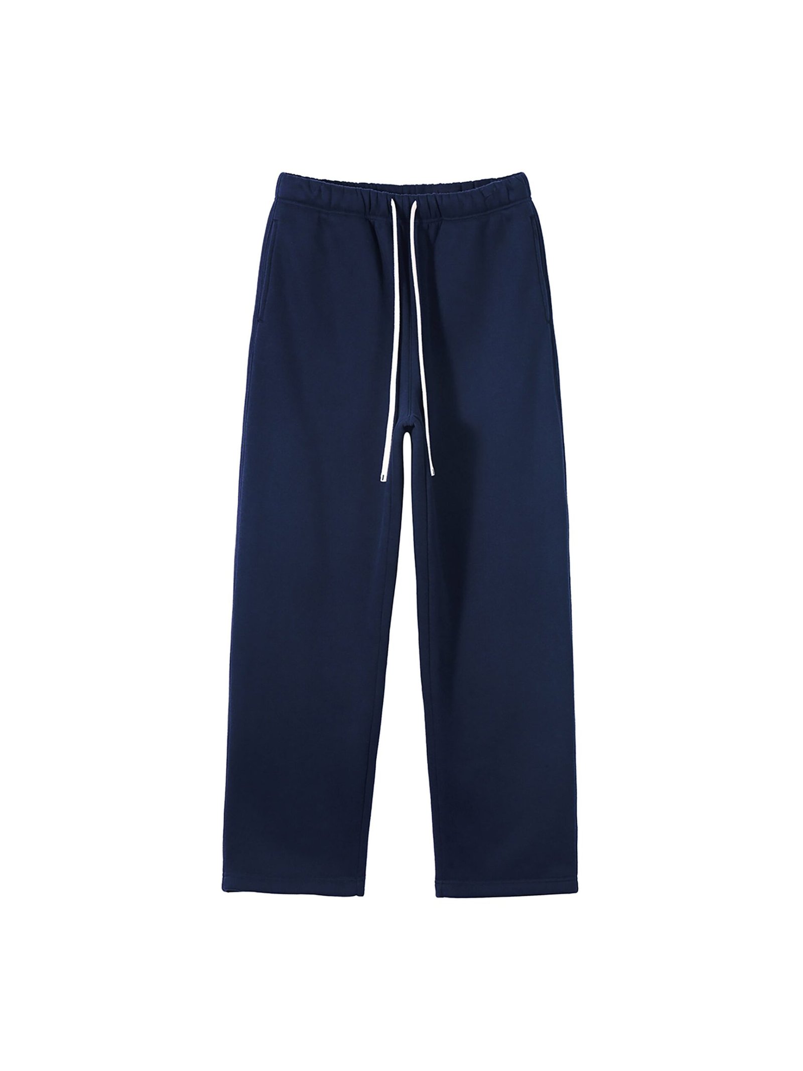 Unisex Blue Straight Sweatpants Unisex Blue Straight Sweatpants