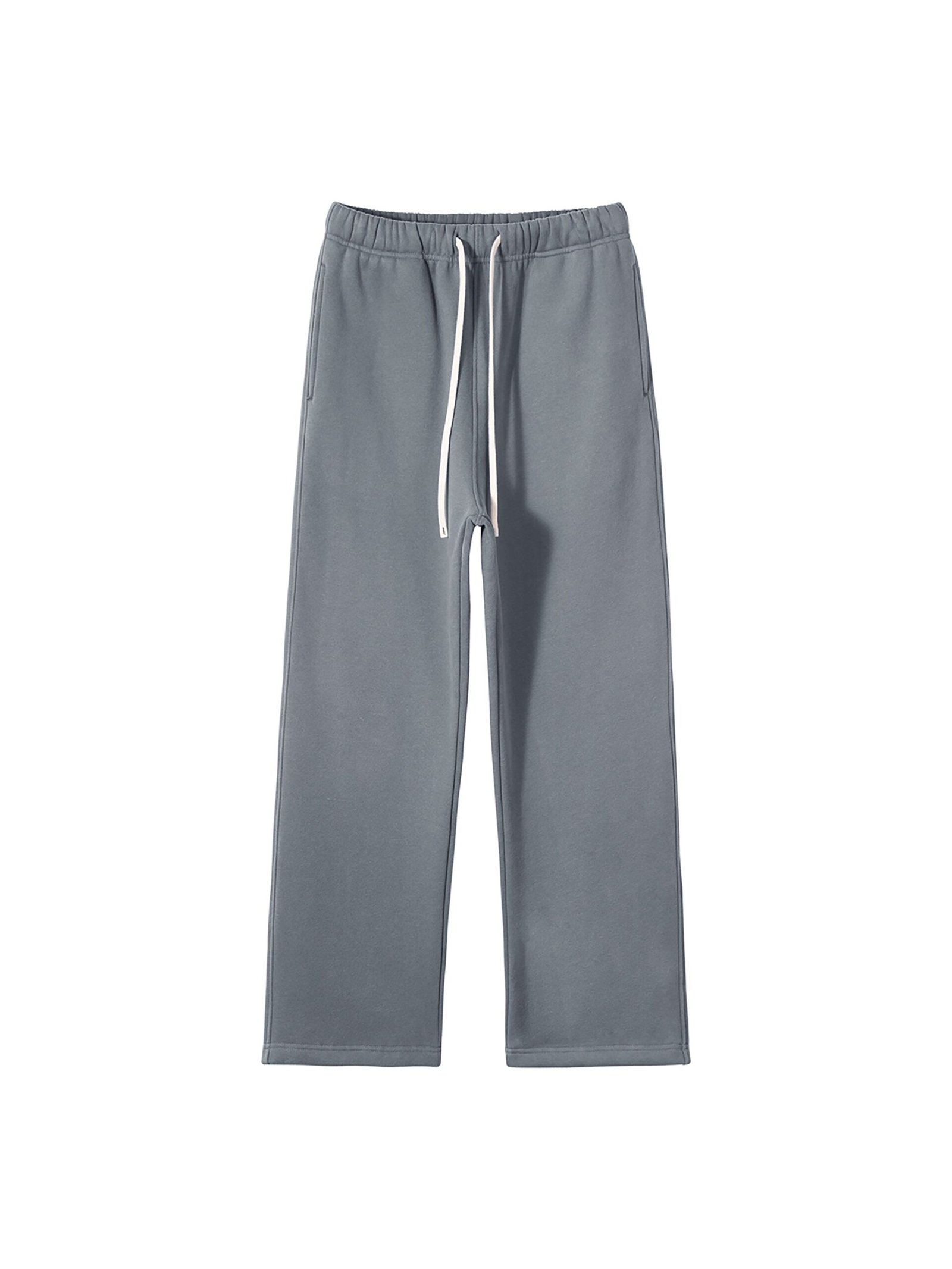 Unisex Grey Straight Sweatpants Unisex Grey Straight Sweatpants